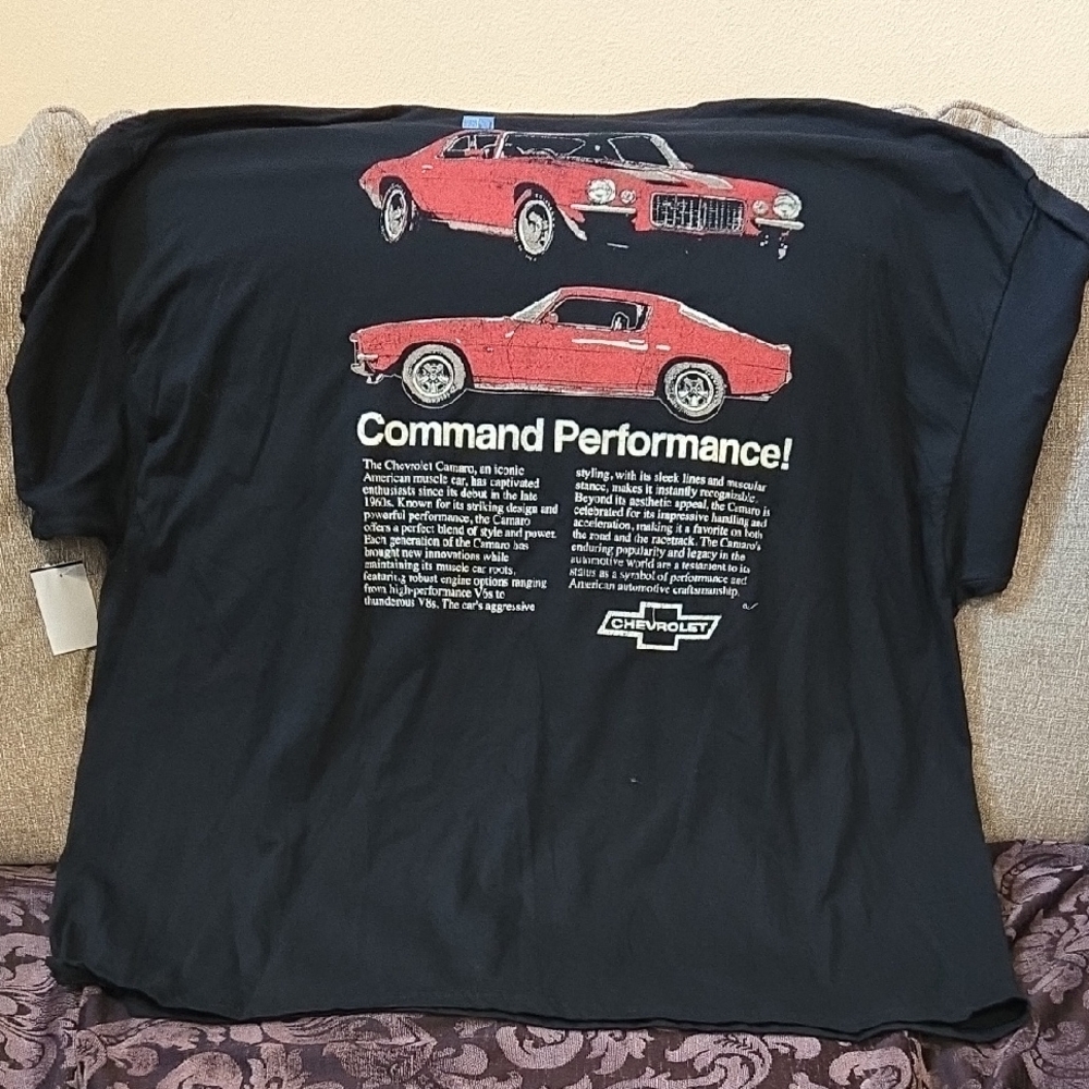 Chevrolet Black Graphic T-Shirt for Men